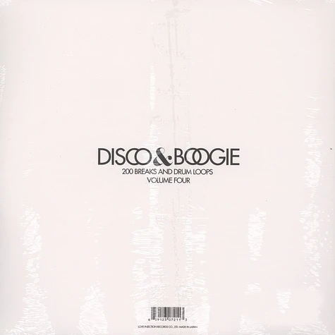 V.A. - Disco & Boogie: 200 Breaks And Drum Loops Volume 4