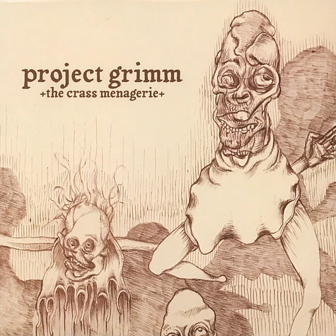 Project Grimm - Crass Menagerie Black Vinyl Edition