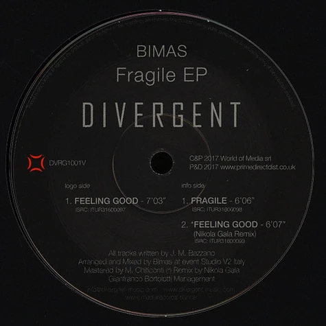 Bimas - Fragile EP