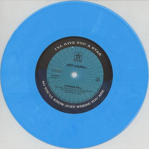 Jeff Caudill - Voice / Wishing Well Blue Vinyl Edition