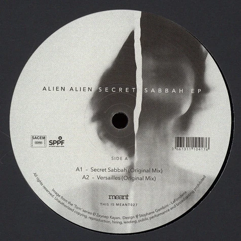 Alien Alien - Secret Sabbah EP JD Twitch Optimo & Moralez Remixes