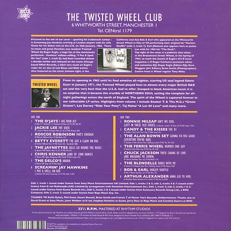 V.A. - Twisted Wheel II / Brazennose & Whitworth St '63-71