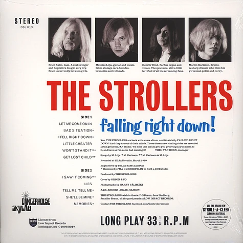 The Strollers - Falling Right Down