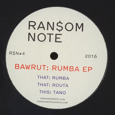 Bawrut - Rumba EP