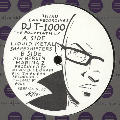 DJ T-1000 (Alan Oldham) - The Polymath EP