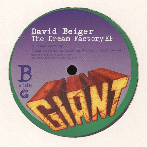 David Beiger - Dream Factory EP
