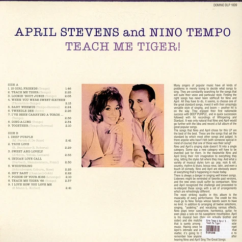 Nino Tempo & April Stevens - Teach Me Tiger!
