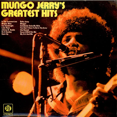 Mungo Jerry - Mungo Jerry's Greatest Hits