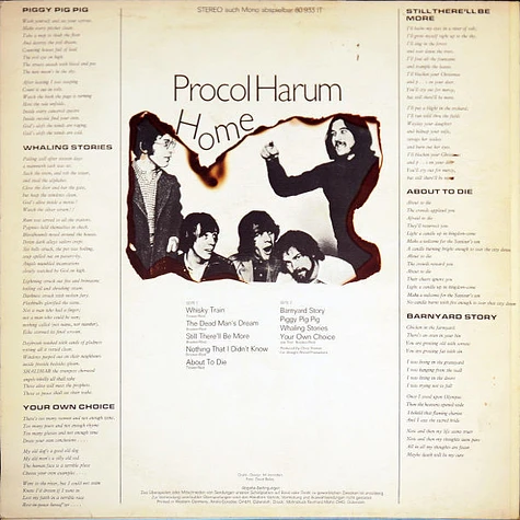 Procol Harum - Home