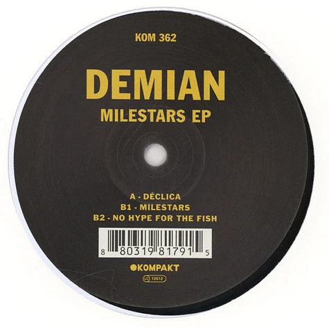Demian - Milestars EP