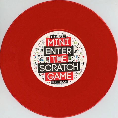 DJ Hertz - Mini Enter The Scratch Game Colored Vinyl Edition