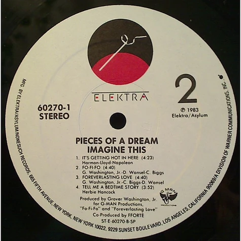 Pieces Of A Dream - Imagine This