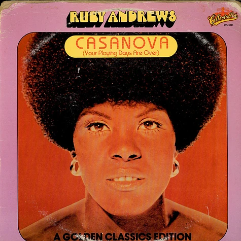 Ruby Andrews - Casanova (Your Playing Days Are Over)