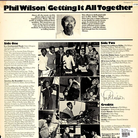 Phil Wilson - Getting It All Together