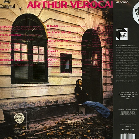 Arthur Verocai - Arthur Verocai Half-Speed Mastered Edition
