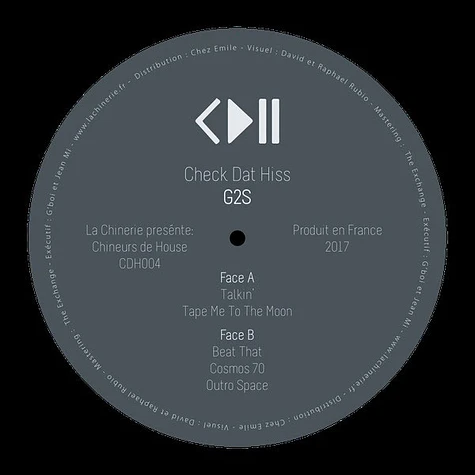 G2S - Chineurs De House: Check Dat Hiss