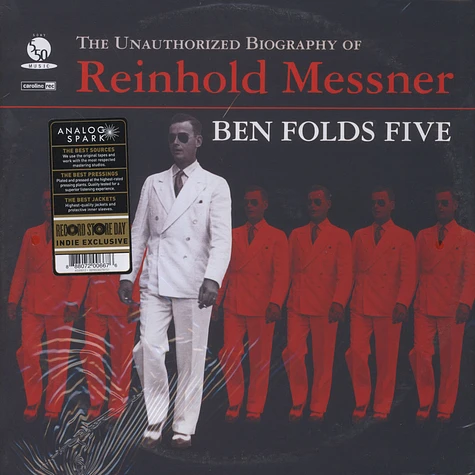 Ben Folds Five - Unauthorized Biography Of Reinhold Messner Opaque Red Vinyl Edition
