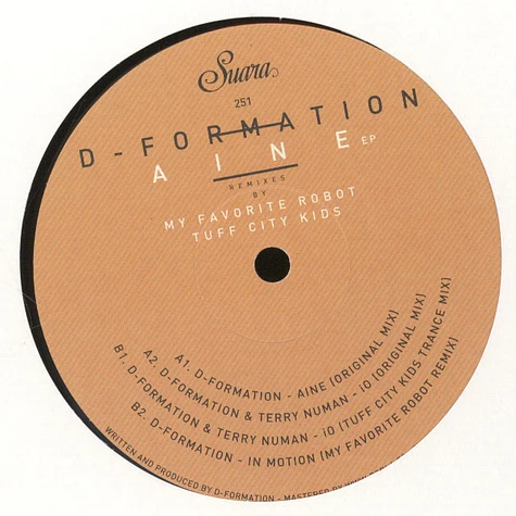 D-Formation - Aine EP