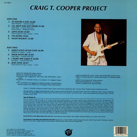 Craig T. Cooper Project - Love Dues