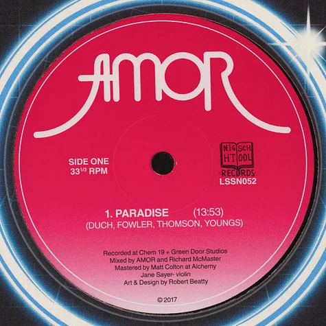Amor - Paradise / In Love An Arc