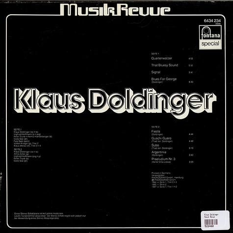 Klaus Doldinger - Musik Revue