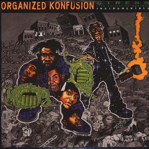 Organized Konfusion - Stress: The Instrumental Agenda Black Vinyl Edition