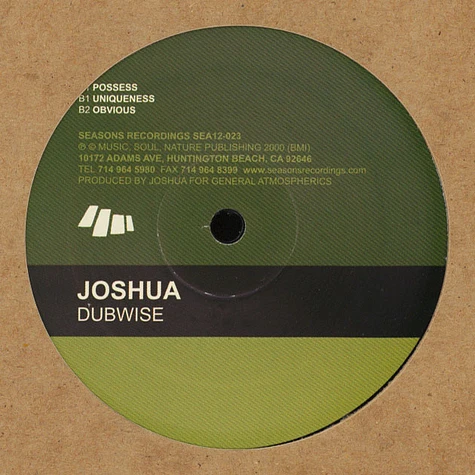 Joshua - Dubwise