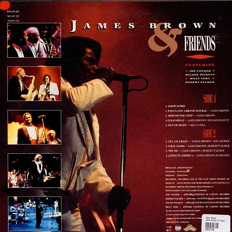 James Brown - James Brown & Friends - Soul Session Live