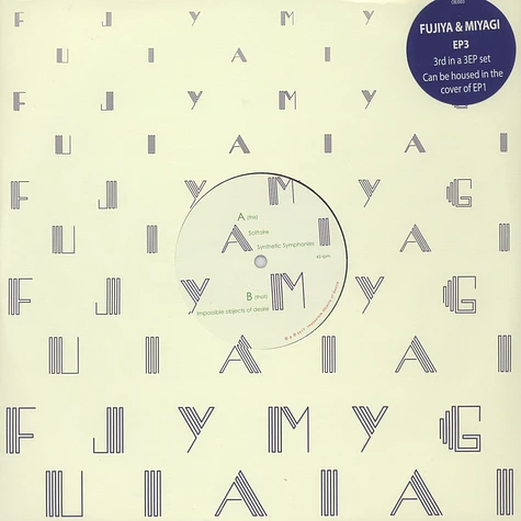 Fujiya & Miyagi - EP3