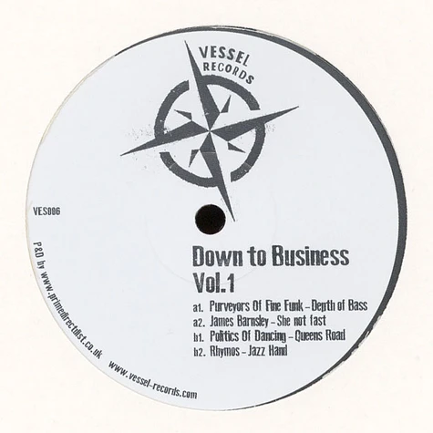 V.A. - Down to Business Volume 1