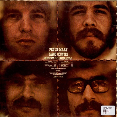 Creedence Clearwater Revival - Proud Mary / Bayou Country