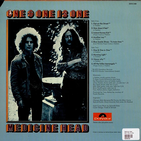 Medicine Head - One & One Is One