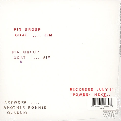The Pin Group - Coat