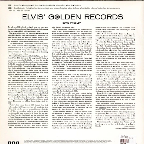 Elvis Presley - Elvis' Golden Records