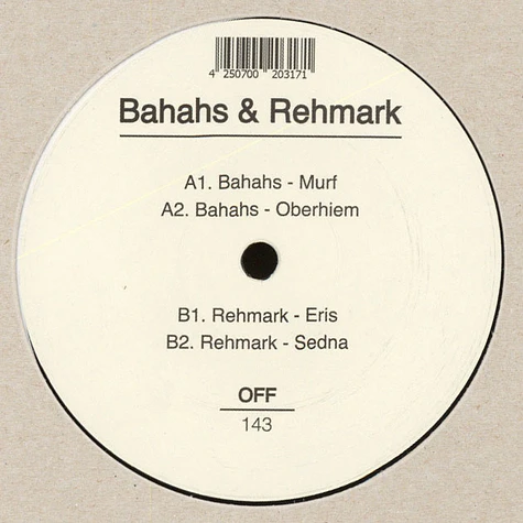 Bahahs & Rehmark - Murf / Eris
