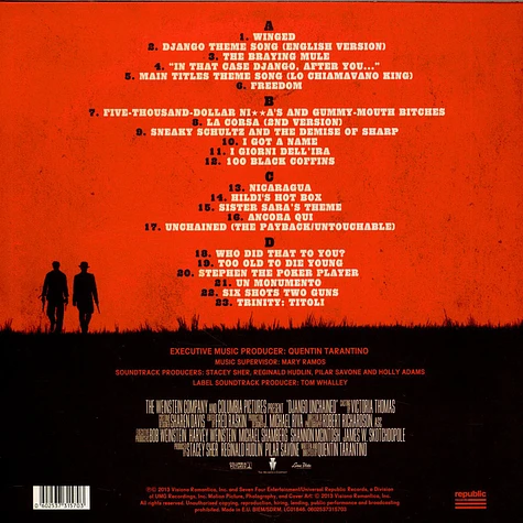 V.A. - Django Unchained (Original Motion Picture Soundtrack)