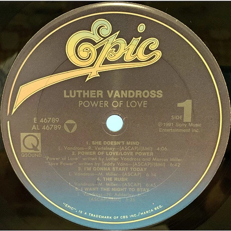 Luther Vandross - Power Of Love