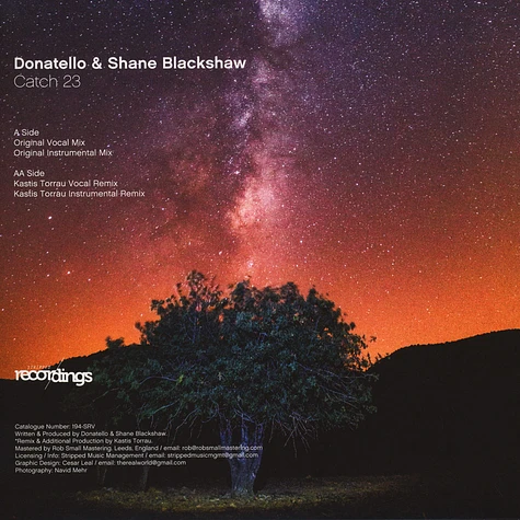 Donatello / Shane Blackshaw - Catch 23