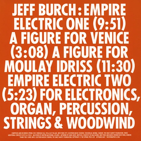 Jeff Burch - Jeff Burch