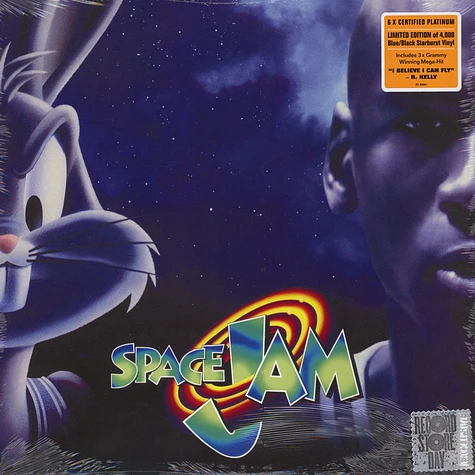 V.A. - OST Space Jam Blue / Black Stardust Colored Vinyl Edition