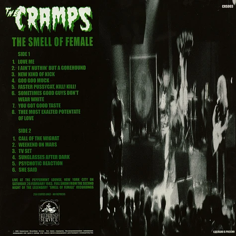 Cramps - Real Men's Guts Versus The Smell Of Female Volume 2