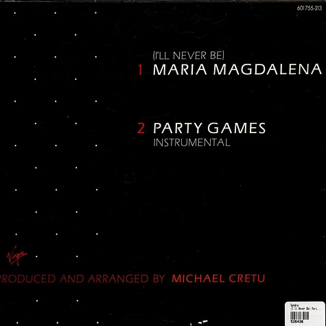 Sandra - (I'll Never Be) Maria Magdalena