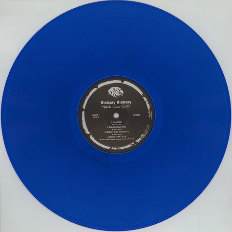 Blahzay Blahzay - Blah Blah Blah Blue Vinyl Edition