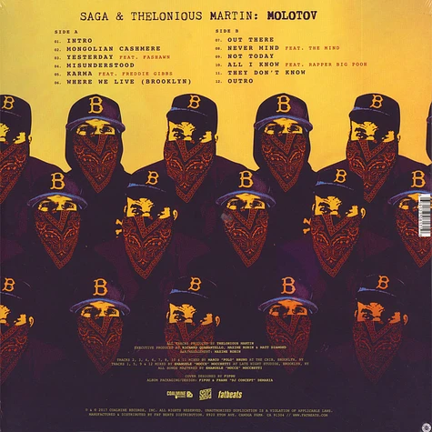 Saga & Thelonious Martin - Molotov
