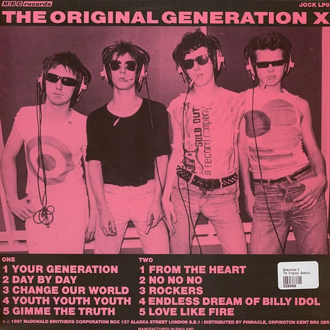 Generation X - The Original Generation X
