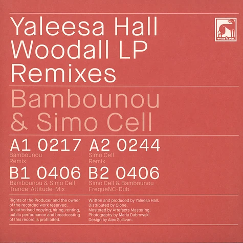 Yaleesa Hall - Woodall Remixes