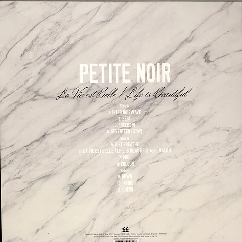Petite Noir - La Vie Est Belle / Life Is Beautiful