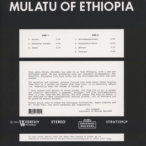 Mulatu Astatke - Mulatu Of Ethiopia