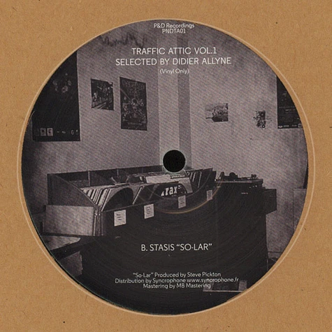Stasis & Ritchie Inkle - Traffic Attic Volume 1 Selected By Didier Allyne