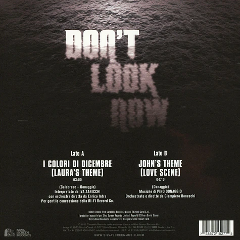 Pino Donaggio - OST Don't Look Now